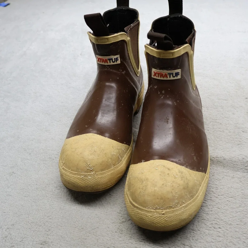 Xtratuf Men 8 Rain Boots Brown Legacy Series 6